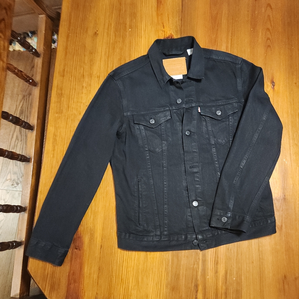 Levi's Dark Jacket - Picture 1 of 6
